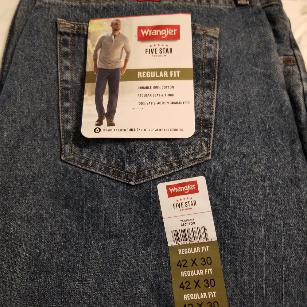 3 Pairs of Men's Wrangler Jean's